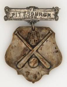 1898 Pittsburgh Nationals Pinback